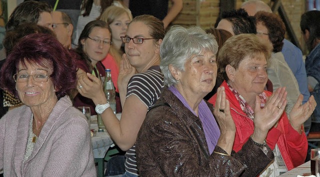 Gute Stimmung herrschte am Samstag im ...zert des Musikvereins Wiechs zu Ende.   | Foto: Ounas-Krusel