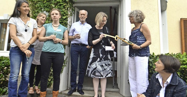 Christiane Schwan und ihre Kolleginnen...erger vom St. Elisabethen-Krankenhaus   | Foto: Barbara Ruda