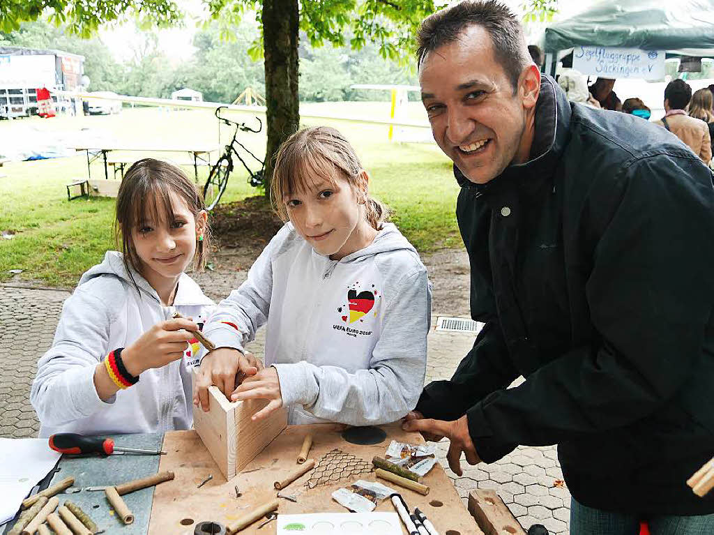 Kunterbunt war das Programm beim Jubilum des Badmattenfests.