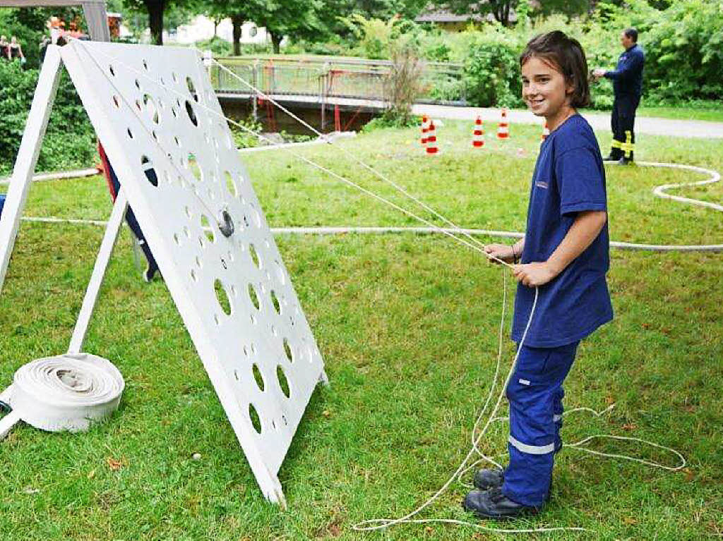 Kunterbunt war das Programm beim Jubilum des Badmattenfests.