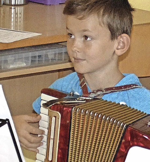 Samuel Eckert zhlte mitunter zu den jngsten Wettbewerbsteilnehmern.  | Foto: Michael Gottstein