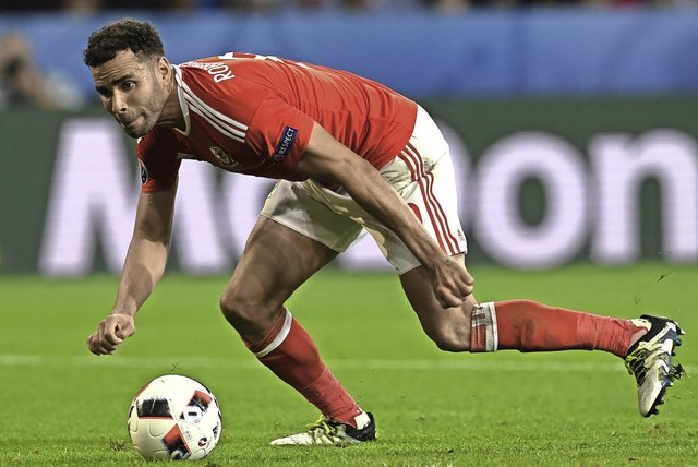 Arbeitslos, aber glcklich: Der Waliser Hal Robson-Kanu   | Foto: afp