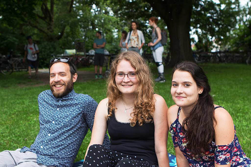 Picknick mit Musik auf der Sternwaldwiese