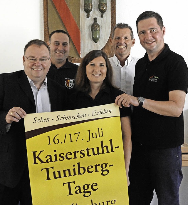 Die fnften Kaiserstuhl-Tuniberg-Tage ...nd Michael Meier vom Organisationsteam  | Foto: Markus Zimmermann
