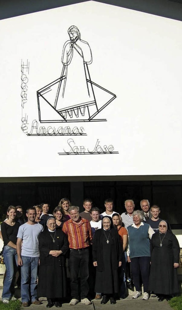 2005 machte die Stadtkapelle Offenburg...n Franziskanerinnen in Chile Station.   | Foto: Verein