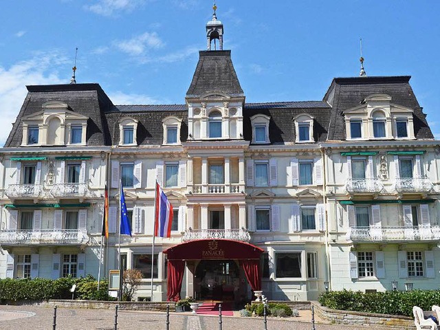 Derzeit wegen Renovierungsarbeiten geschlossen: das Panace Grand Hotel Rmerbad  | Foto: Michael Behrendt