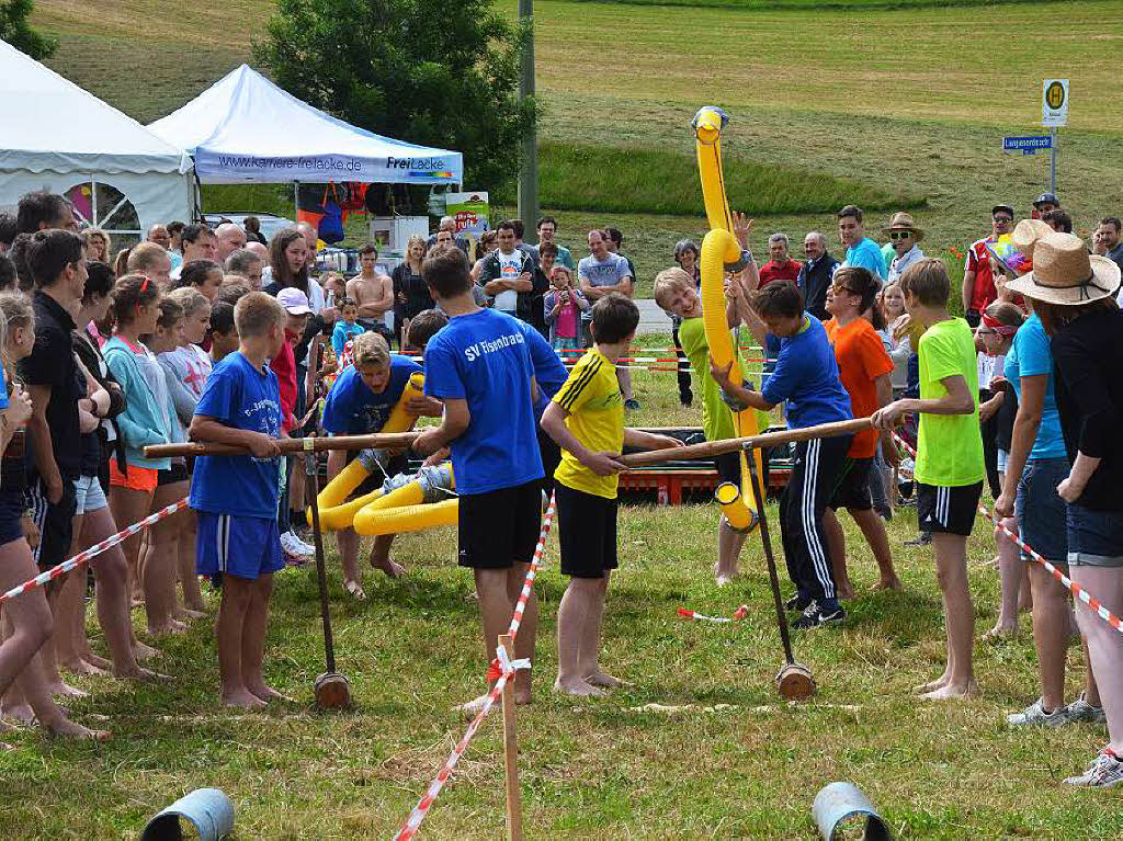 Sommerfest mit Kleinkunstabend, Juxolympiade und Grmpelturnier in Langenordnach