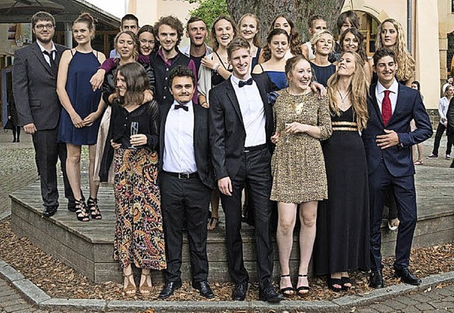 Die Abiturienten 2016 der Waldorfschule Markgrflerland  | Foto: Privat