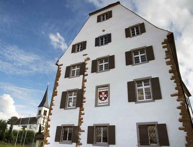 Die Arbeiten am Eschbacher Castell schreiten rasch voran.   | Foto: Volker Mnch