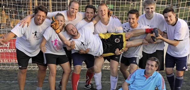 Das Grmpelturnier gewann  die Mannschaft &#8222;Tischtennis&#8220;.   | Foto: Frowalt Janzer