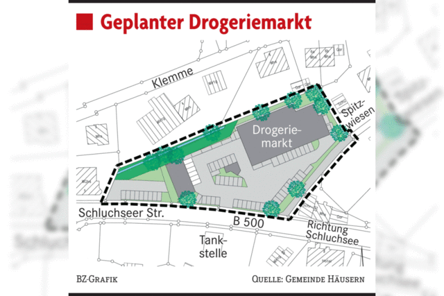 Ein weiterer Markt an der B500