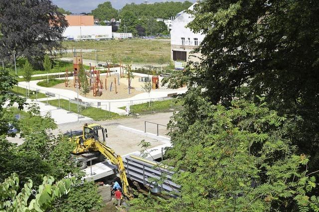 Lift vom Zwinger zum Vinzentiusgarten