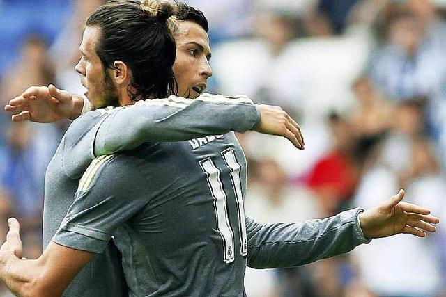 Gareth Bale und Cristiano Ronaldo treffen aufeinander