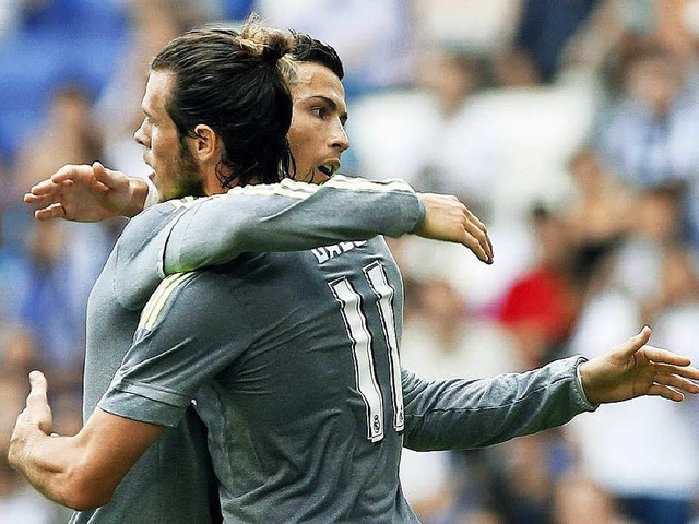 Bei Real Madrid spielen Cristiano Rona...r von Portugal und Wales aufeinander.   | Foto: DPA