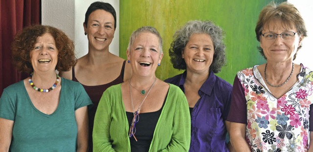 Geballte Frauenpower: Marianne Staiger... Strk und Mechthild Frey (von links)   | Foto: Barbara Ruda