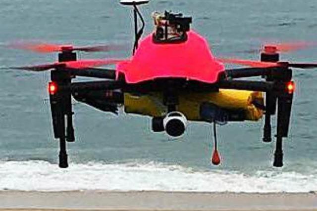 Drohnen sollen Ertrinkenden das Leben retten