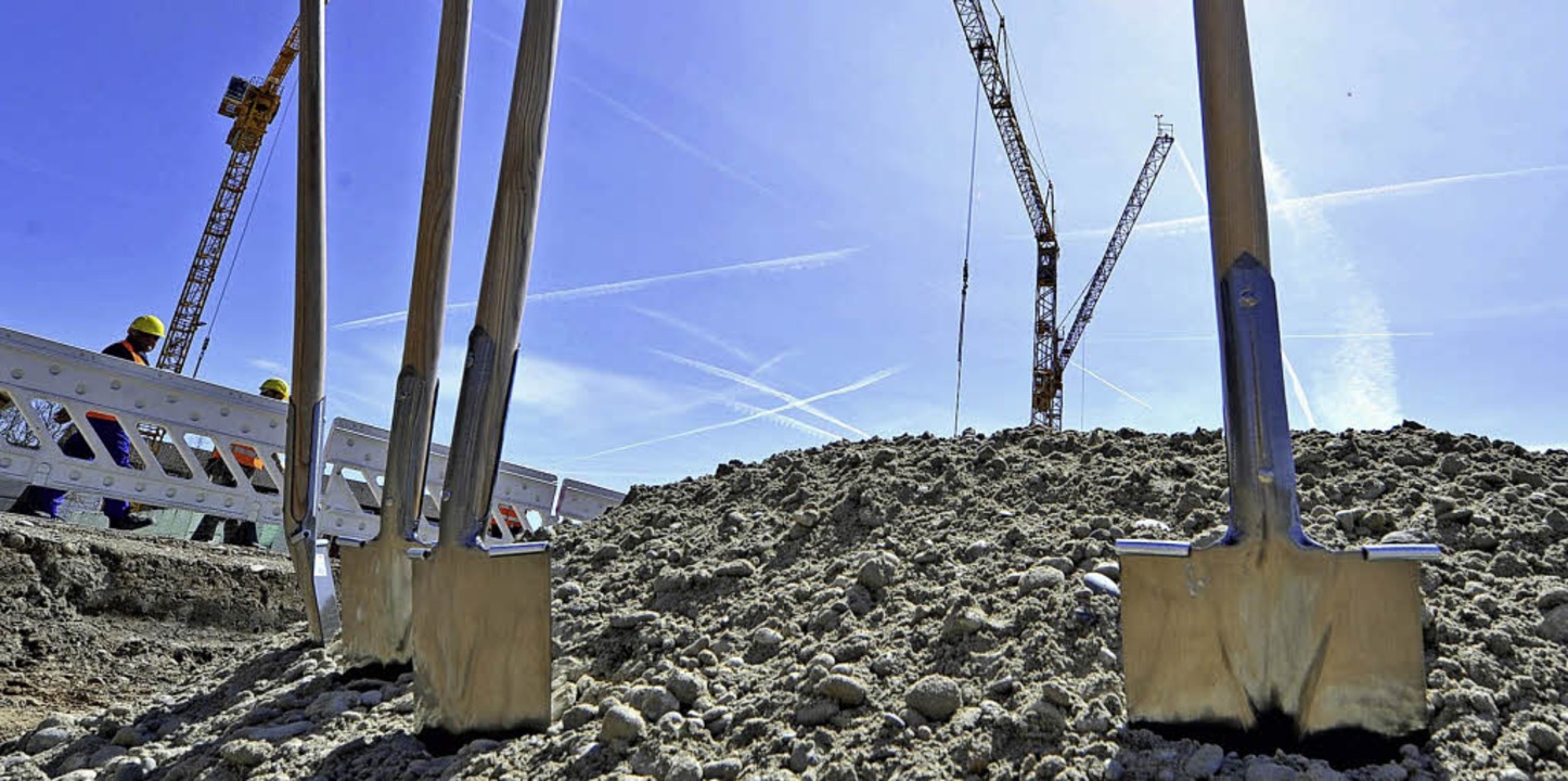 Wo gebaut wird, fllt Erdaushub an &#8...sen Lagerung sorgt fr rger im Kreis.  | Foto: Michael Bamberger