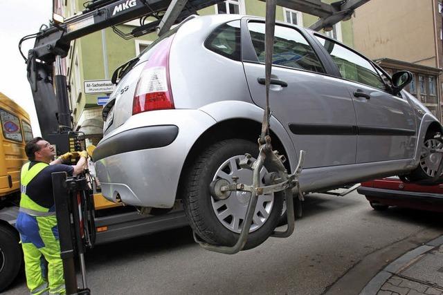 Ein Auge auf das Auto