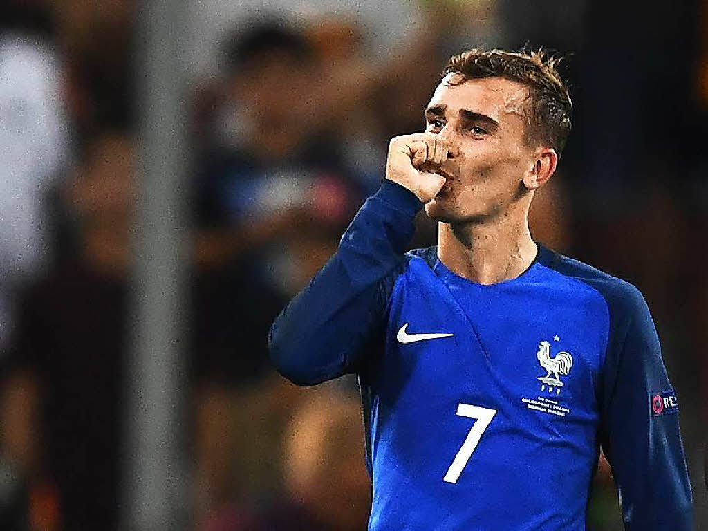 Antoine Griezmann nach seinem ersten Tor