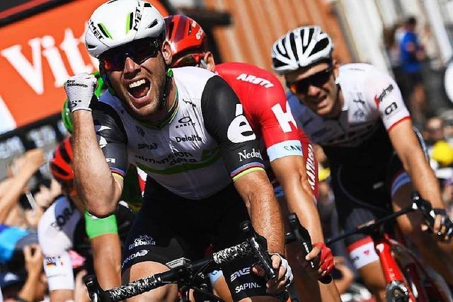 Cavendish zum Dritten: Marcel Kittel knapp geschlagen