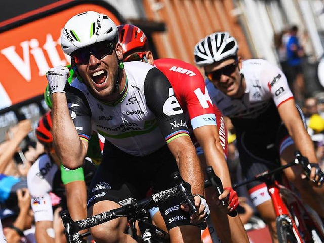 Cavendish freut sich.  | Foto: AFP