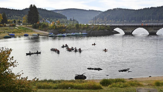 Der Schluchsee ist ein Pumpspeichersee...ischen den Interessensvertretern auf.   | Foto: Ralf Morys