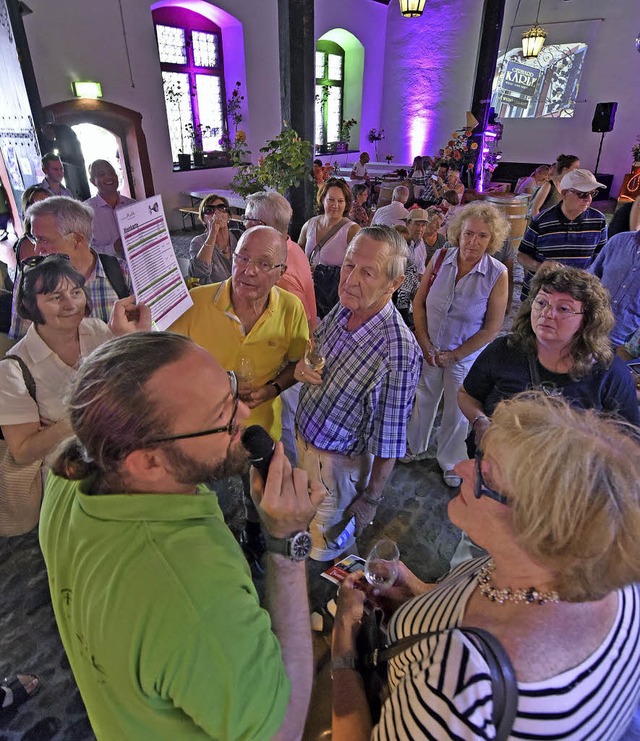 Ralph Ropohl erklrt BZ-Leserinnen und...;Generation Pinot&#8220; auf sich hat.  | Foto: Michael Bamberger