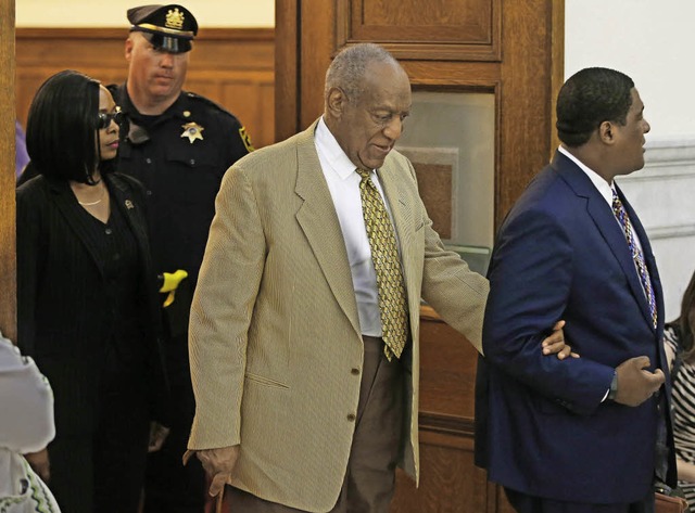 Cosby bei der Anhrung am Donnerstag   | Foto: AFP