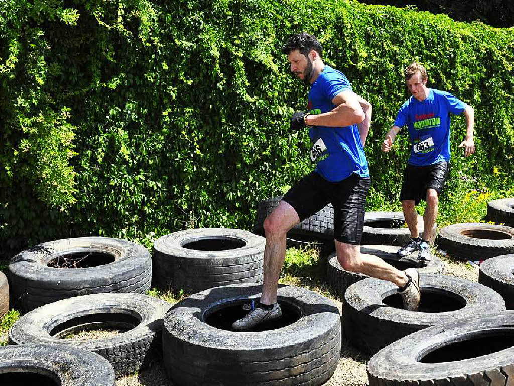 Mudiator in Freiburg: Nichts fr Weicheier – aber etwas fr Liebhaber von rustikalen Hindernis-Parcours.