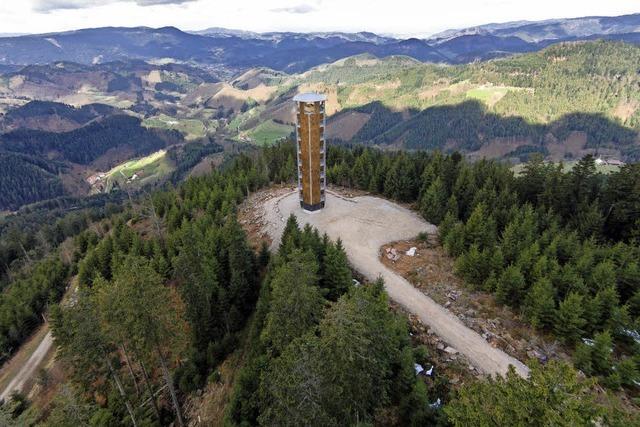 Auf dem Turmsteig zum Buchkopfturm