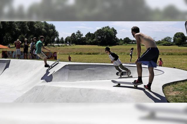 Skater-Landschaft aus einem Guss