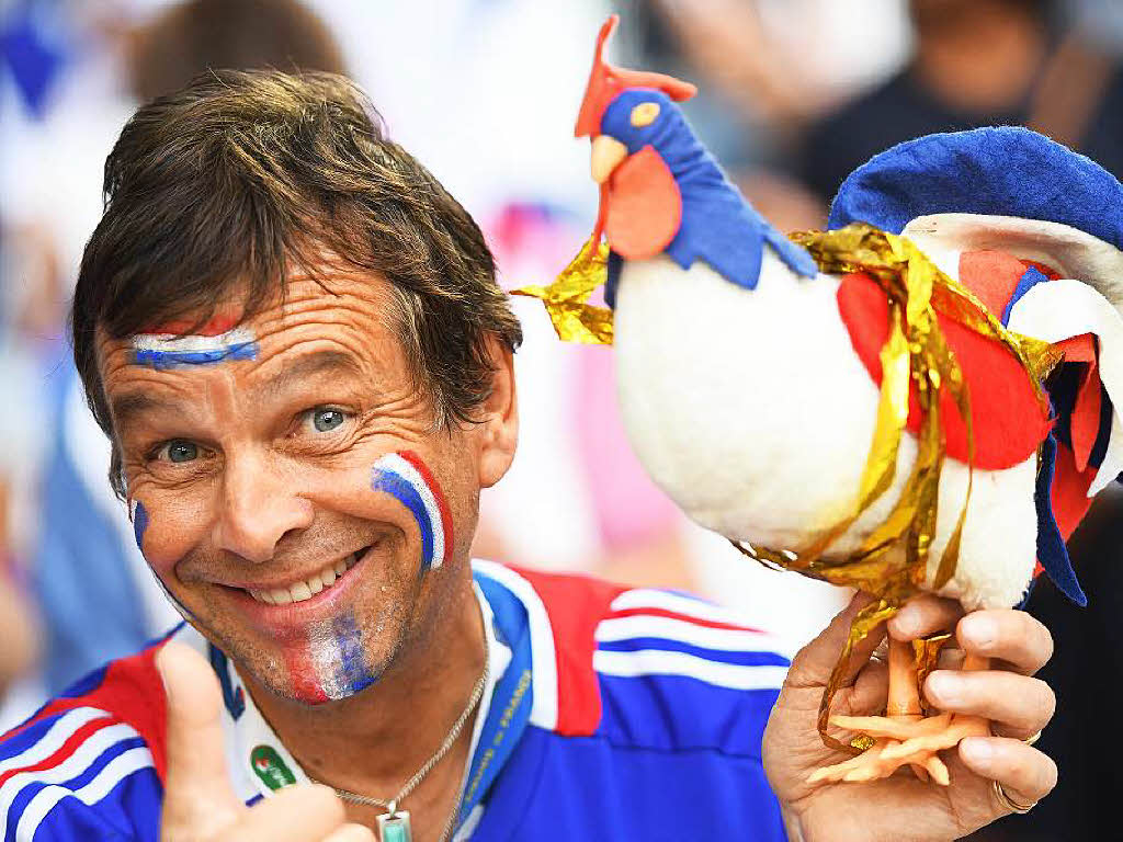 Einfallsreichtum kennt keine Grenzen beim mnnlichen Publikum der EM 2016. Hier sind die lustigsten Fanbemalungen aus Frankreich.