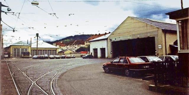 Die Aufnahme von 1992 zeigt den damali... Ecke Komtur- und Eichstetter Strae    | Foto: Manfred Gallo