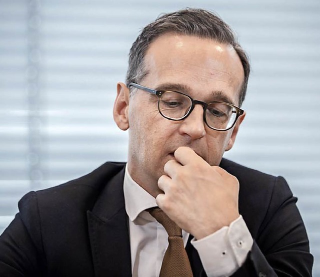 Justizminister Heiko Maas   | Foto: dpa