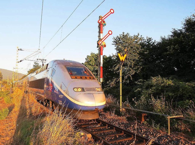 TGV bei Neuenburg  | Foto: Heinz Gttlich