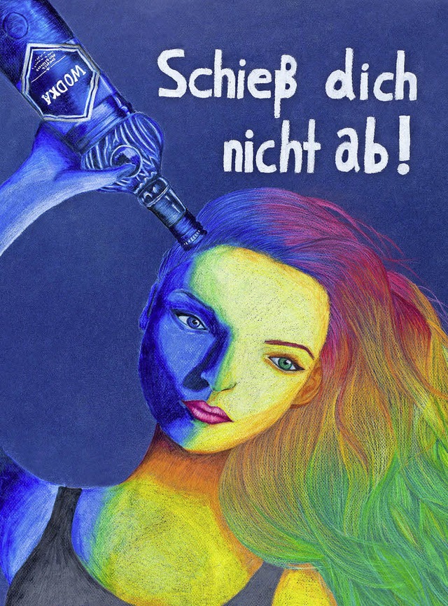 Das Siegerplakat, kreiert von einem  14-Jhrigen Mdchen  aus Niedersachsen   | Foto: dak