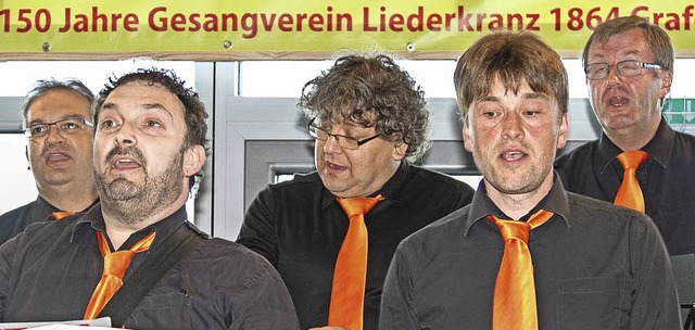 Der Gospelchor Stimmen-Los aus Bernau ...ng und Pop trifft Liederkranz&#8220;.   | Foto: Seifried