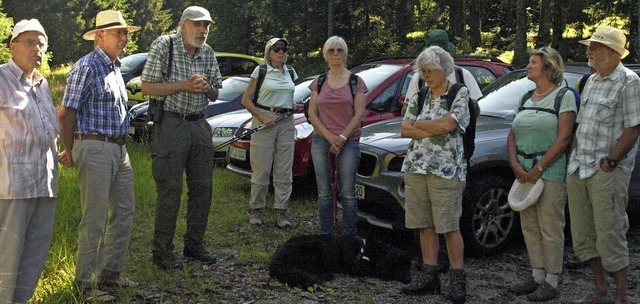 Zu der vom Vorsitzenden der Ortsgruppe...ergstrae nach Urberg zusammengekommen  | Foto: Karin Stckl-Steinebrunner