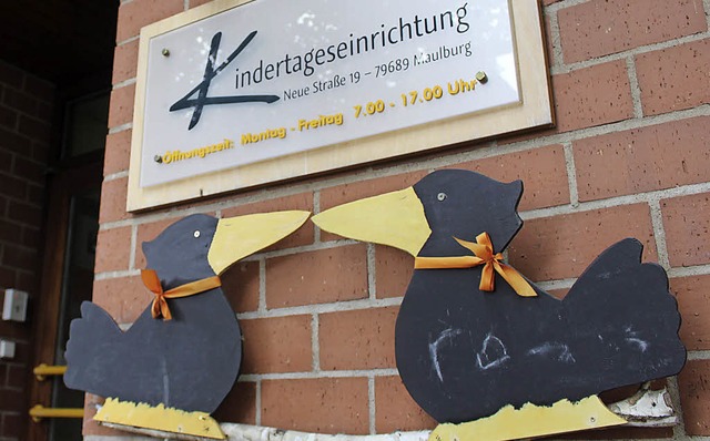 Die Kinderbetreuung in Maulburg wird t...ss eine Anpassung der Elternbeitrge.   | Foto: Anja Bertsch