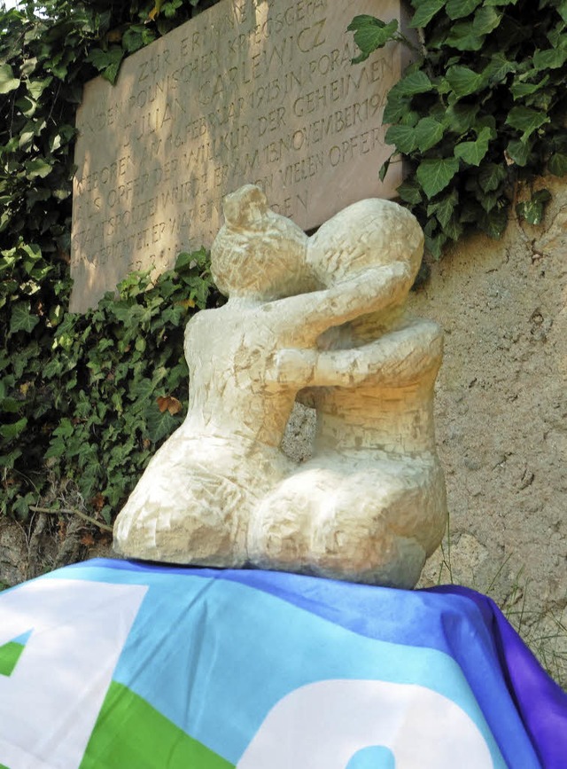 Modell der knftigen Skulptur in Erinn...an das Schicksal von Julian Garlewicz.  | Foto: Privat