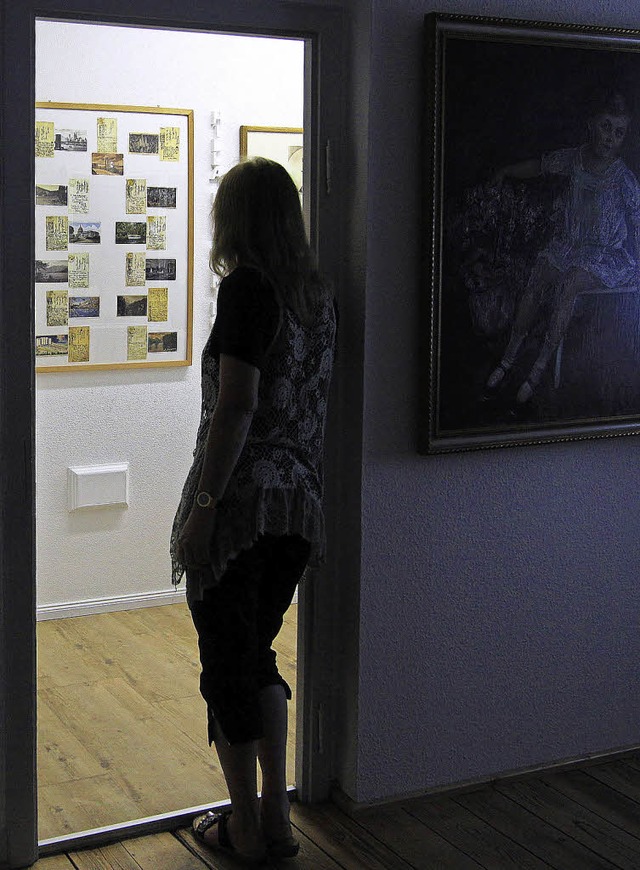 Ein neuer Ausstellungsraum im Rebayhau...Hilla von Rebays Beziehung zu Teningen  | Foto: Patrik Mller