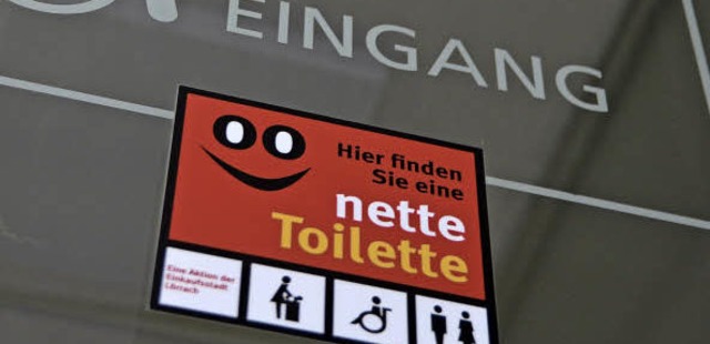 Eine nette Toilette gibt's im Rathaus.   | Foto: Mark Alexander