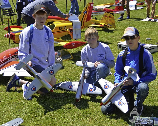 Mit einem Modellflugtag starten Gersba...der am 30. Juli in die groen Ferien.   | Foto: Steinfelder