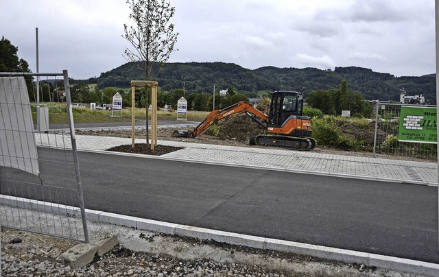 In Westlich  Schreibach in Rhina sind ...schlieungsstraen so gut wie fertig.   | Foto: Winfried Dietsche