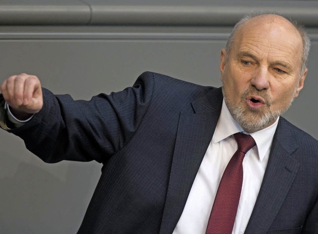 Will sich weiter gegen hoheitliche Inl...tze wehren: SPD-Experte Rainer Arnold  | Foto: dpa
