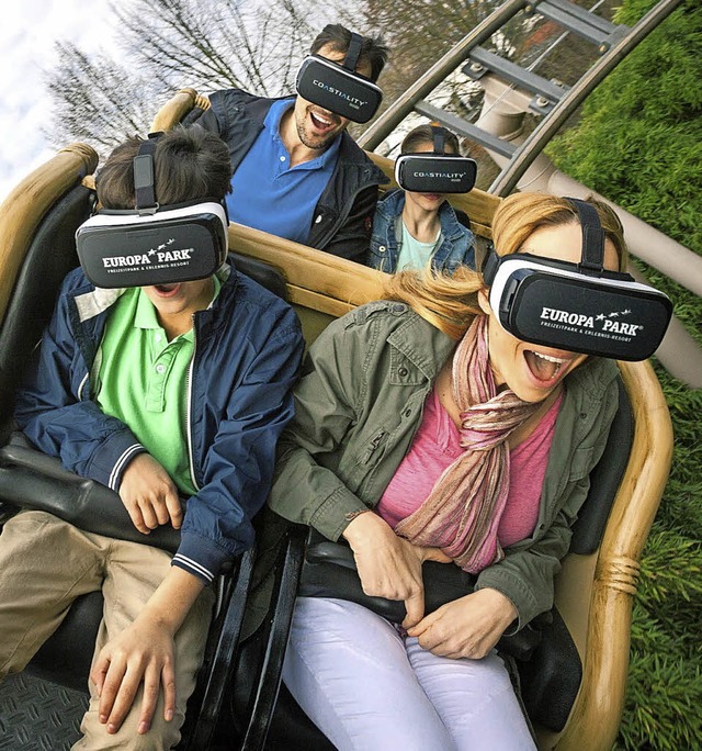Doppelten Fahrspa bietet das neue Ang...eise dank Brille in virtuelle Welten.   | Foto: haasinparis.com