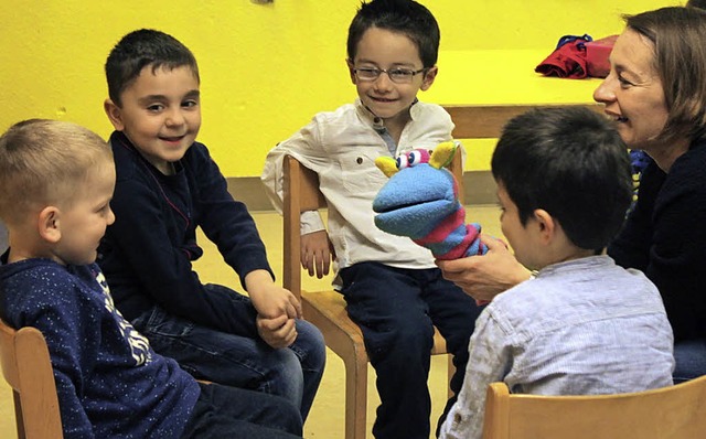 Die Sprache erlernen im Kindergarten   | Foto: Kindergarten
