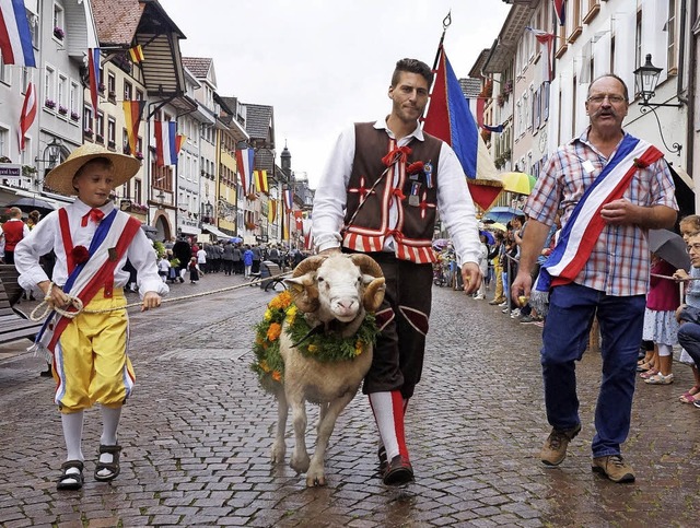 Um den Bock geht es bei der Chilbi in Waldshut.   | Foto: Freudig