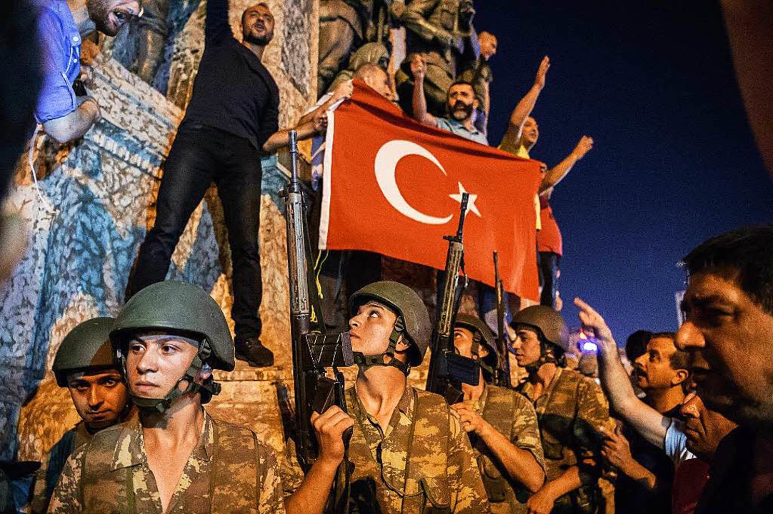 In der Nacht auf Samstag gab es in der Türkei einen Putschversuch.  | Foto: AFP