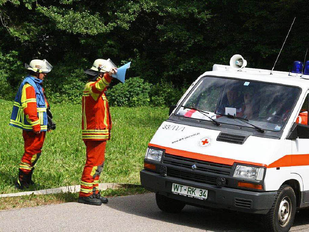 Feuerwehrbung in Grwihl